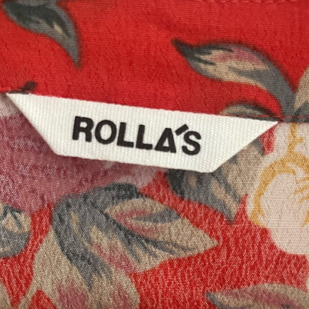 Rollas Delilah Floral Wrap Top In Rococo - Picture 8 of 10